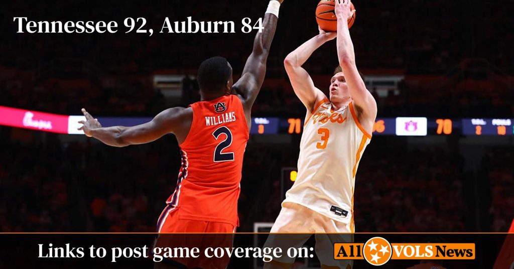 Tenn Vs Auburn Post Game 2024 02 29